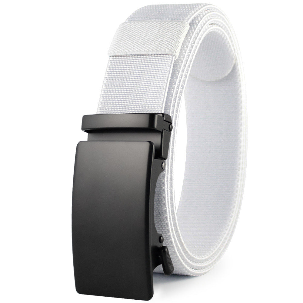 Outdoor Sports Nylon Belt With Automatic Buckle - Unisex, Durable, And Fashionable