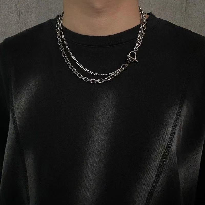 Fashion People Net Celebrity  Men's Trendy Street Hip-Hop Necklace