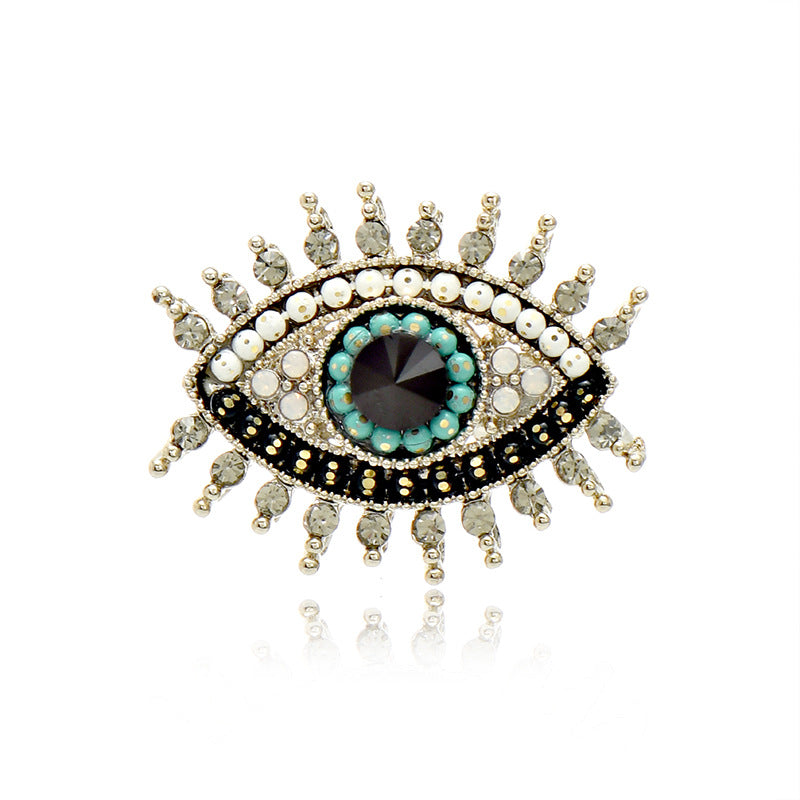 Women's Fashion Vintage Creative Devil'S Eye Brooch