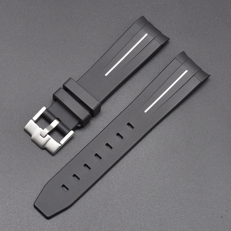 Silicone Rubber Strap Concave Interface