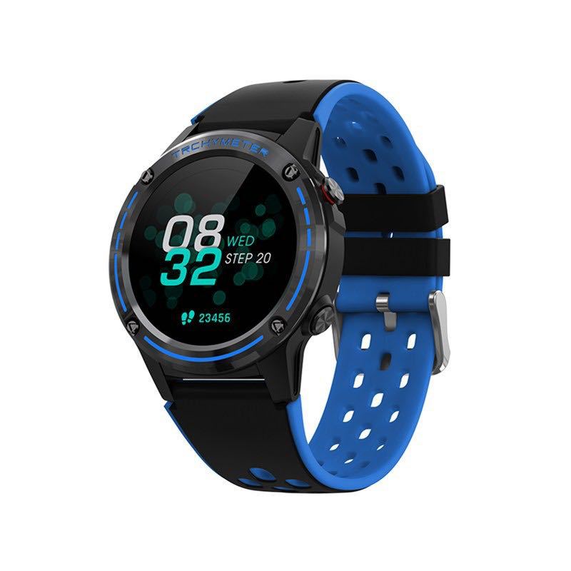 Blood Pressure, Compass Altitude Call Multi-Sport Function Smart Watch