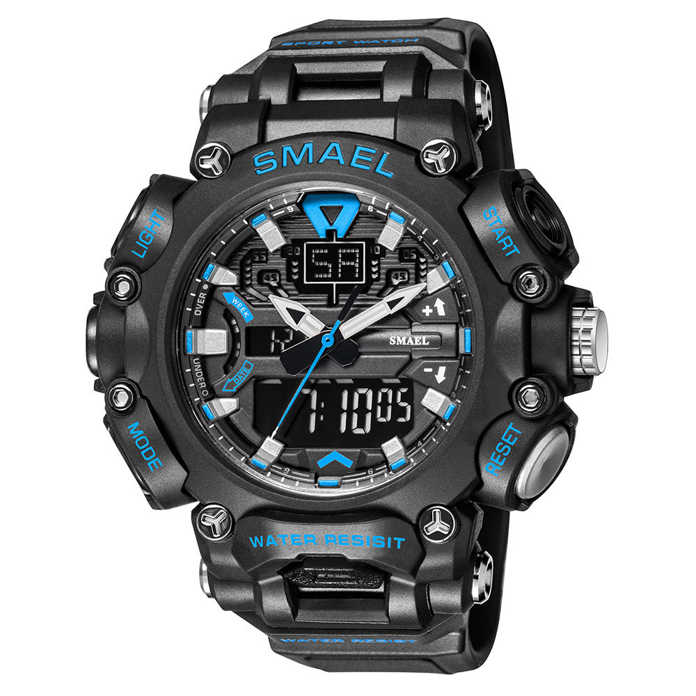 Men's Outdoor Sports Waterproof Electronic Watch