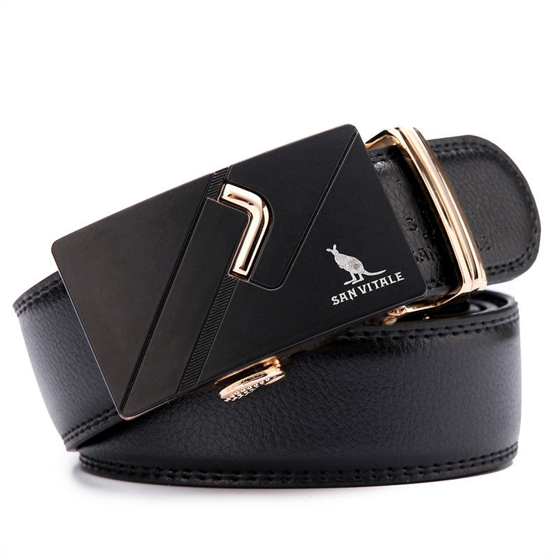 Leather Automatic Buckle Fashion Classic Cowhide Belt