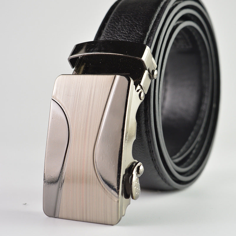 Men's Casual Laser Automatic Buckle Belt