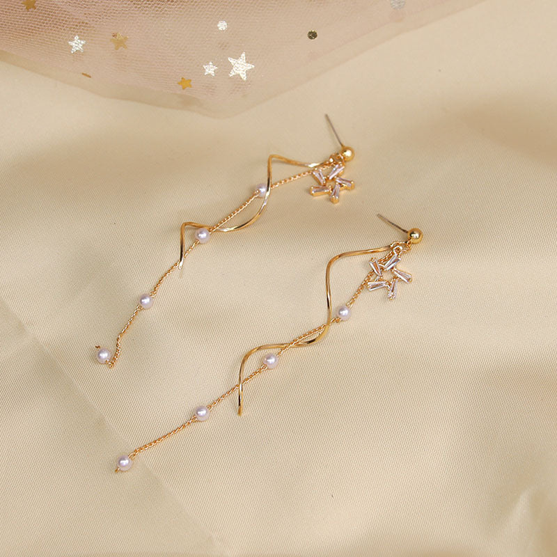 Star-Shaped Fashion All-Match Trend Hot Net Celebrity Same Style Earring Earrings