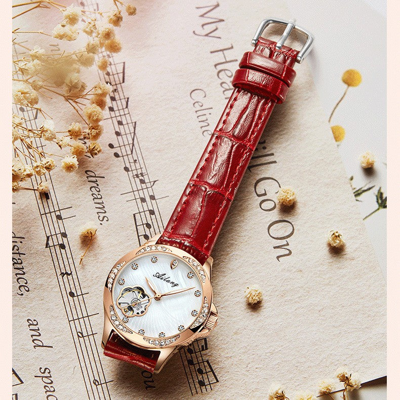 Automatic Mechanical Watch Fashion  Lady