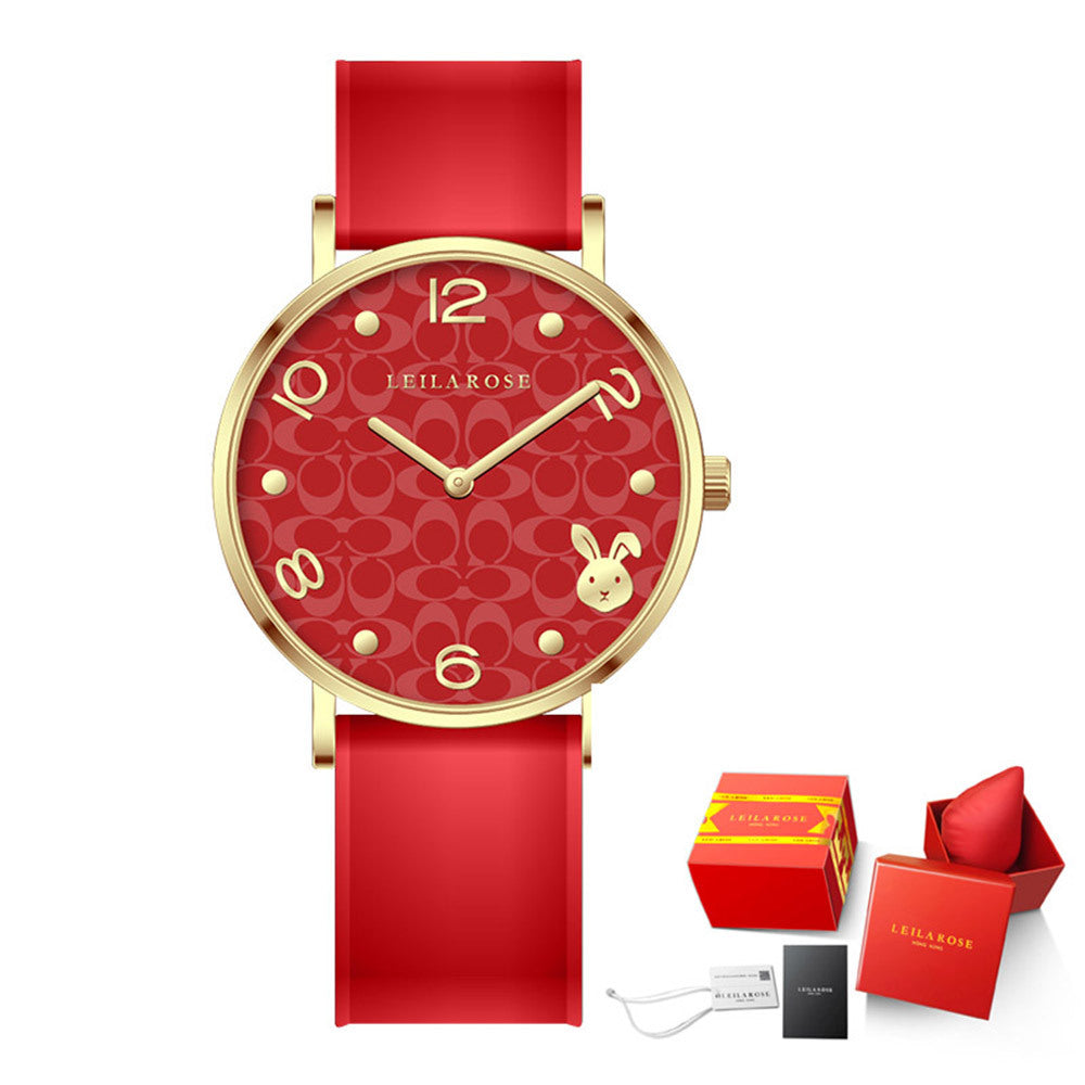 Chinese Hot Year Fashion Waterproof Zodiac Watch Female