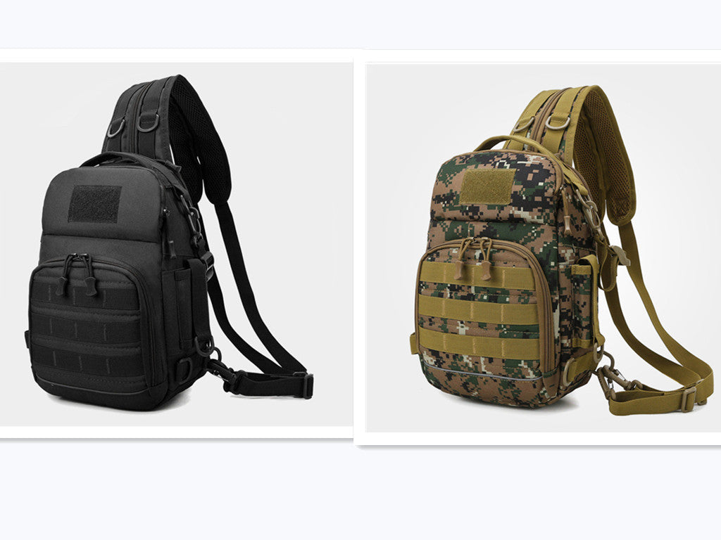 Versatile Ruia Chest Pack Tactical Camouflage Shoulders