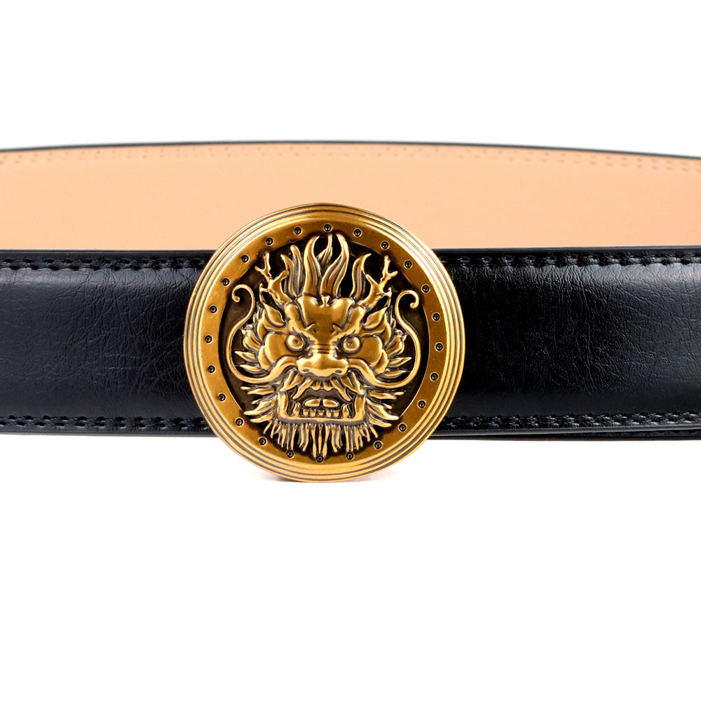 Men's Leather Fashion Automatic Buckle Belt