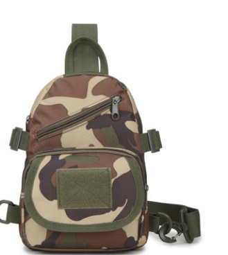 Outdoor Cycling Sports Camouflage Chest Bag Oxford Cloth