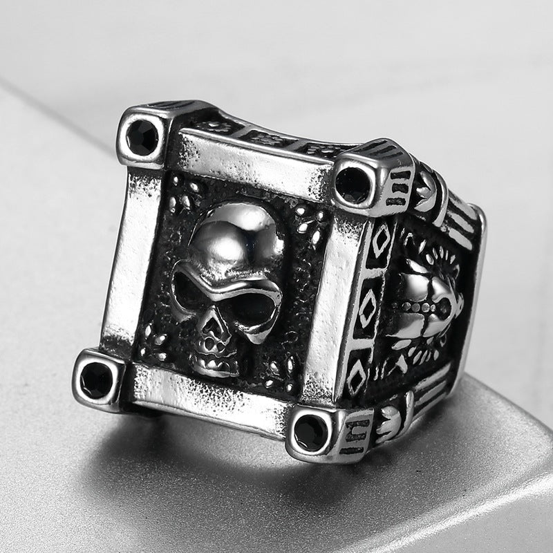 Men's Fashion Personality Skull Rock Ring