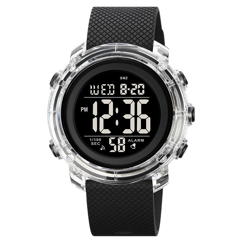 Men's and Women's Multifunctional Waterproof Sports Electronic Watch