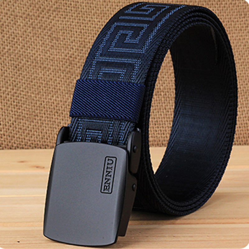 Outdoor Twisted Sports Canvas Nylon Belt