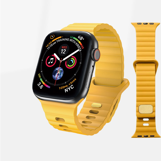 Lightning Buckle Silicone Sports Watch Apple Watch Belt Products