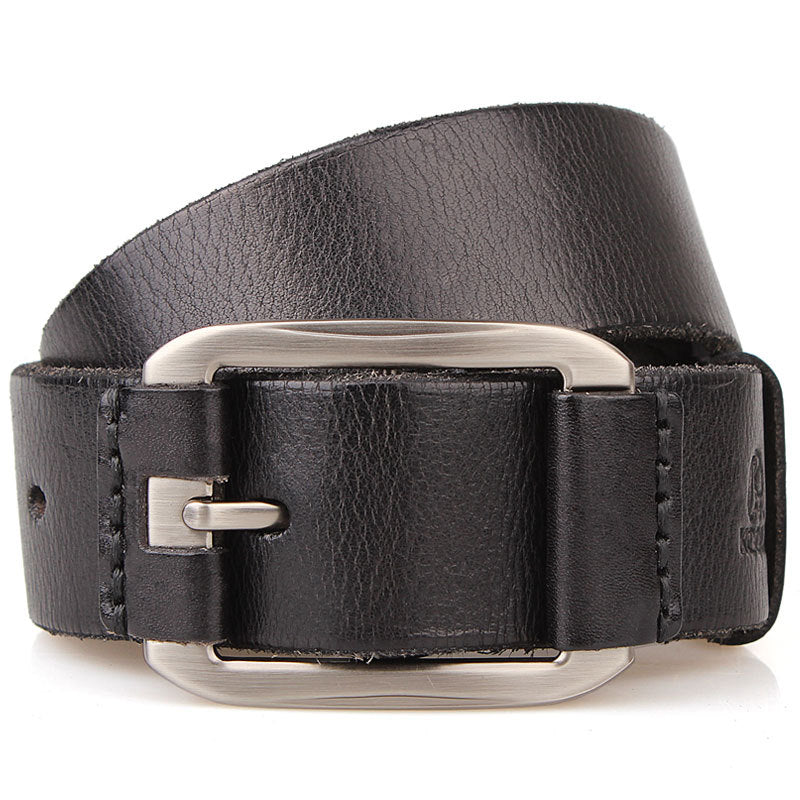 Men's Leather Belt In One Single Layer First Layer