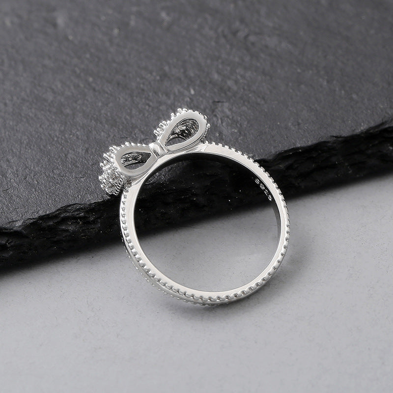 European And American Style, Versatile Bowknot Ring Girl