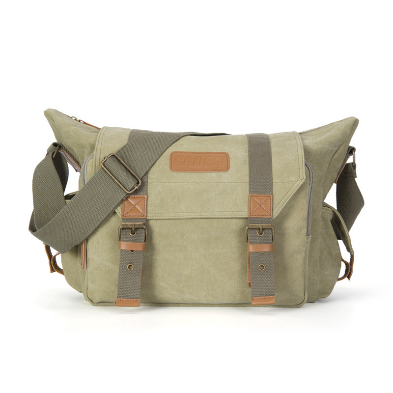 Outdoor Canvas Leisure One-Shoulder Camera Bag