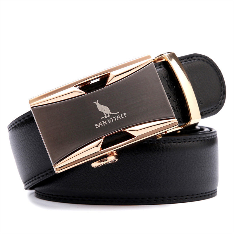 Leather Automatic Buckle Fashion Classic Cowhide Belt