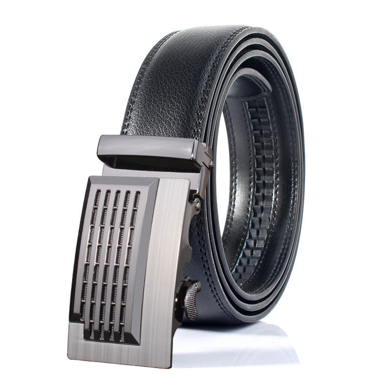 Men's Automatic Buckle Casual Leather Belt