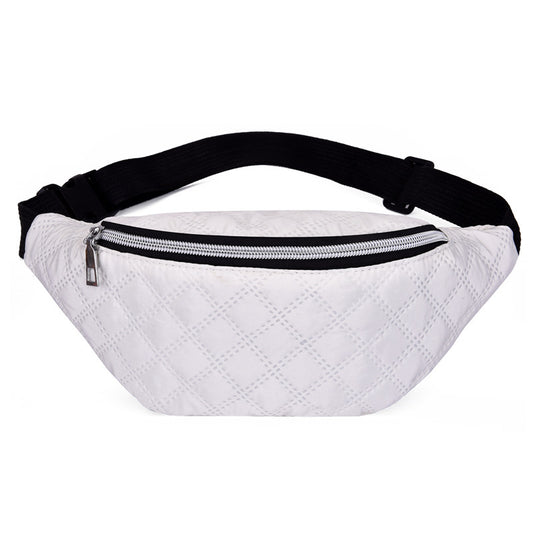 Large-Capacity Mobile Phone Belt Bag Nylon Diagonal Men and Women