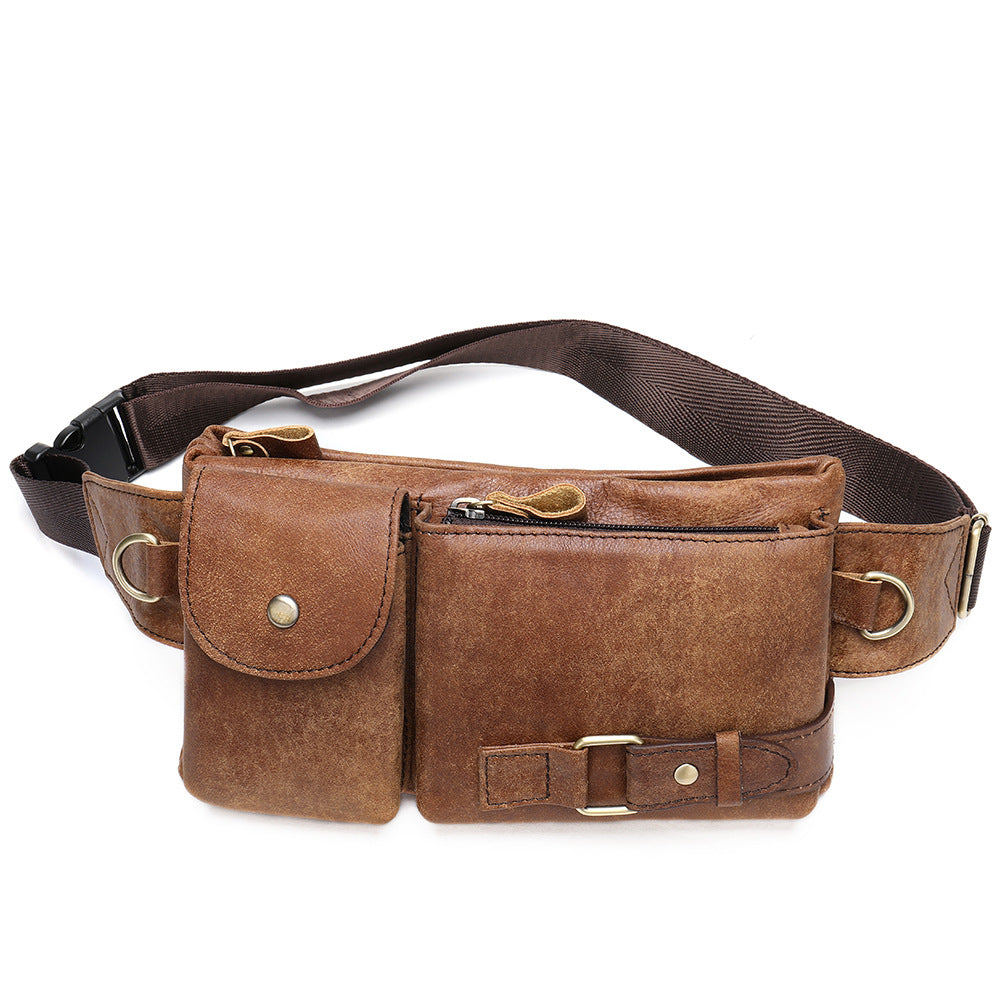 Fashion Men's Leather Shoulder Bag