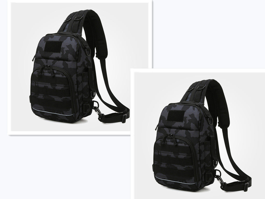 Versatile Ruia Chest Pack Tactical Camouflage Shoulders