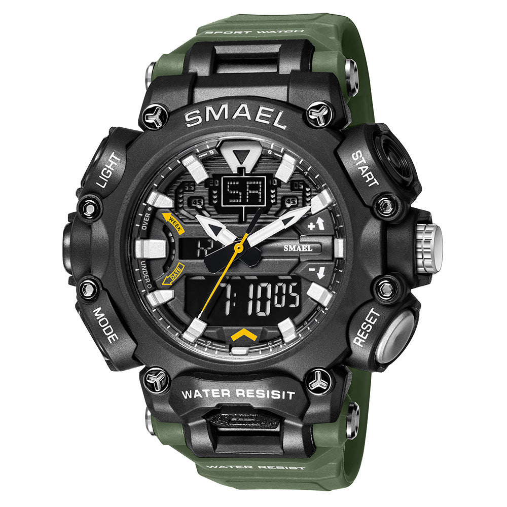 Men's Outdoor Sports Waterproof Electronic Watch