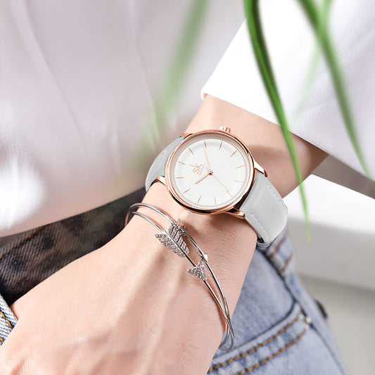 Fashion Trend Belt Students Waterproof Quartz Women's Watches