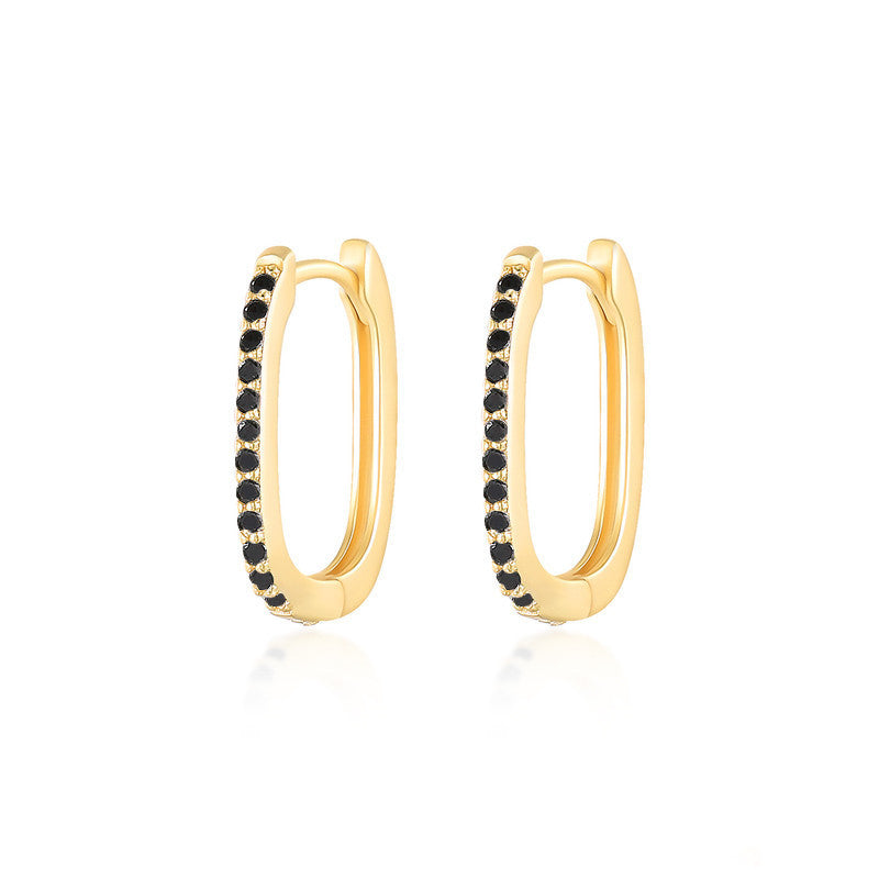 Diamond-Studded Personality Trend Earrings