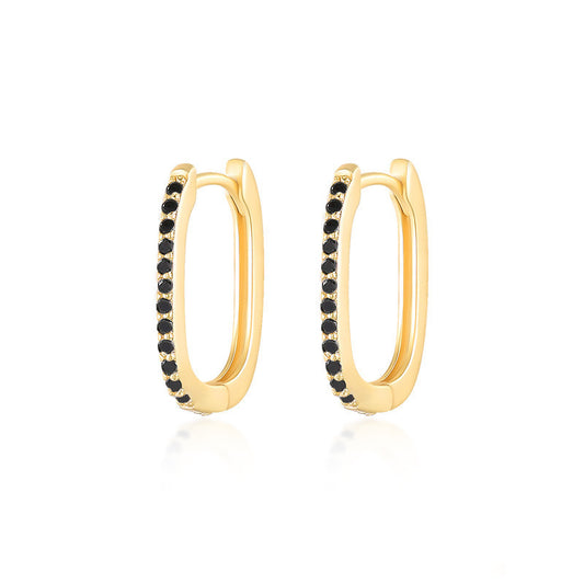 Diamond-Studded Personality Trend Earrings