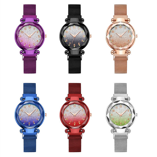 Women's Shiny Literal Iron Band Watch