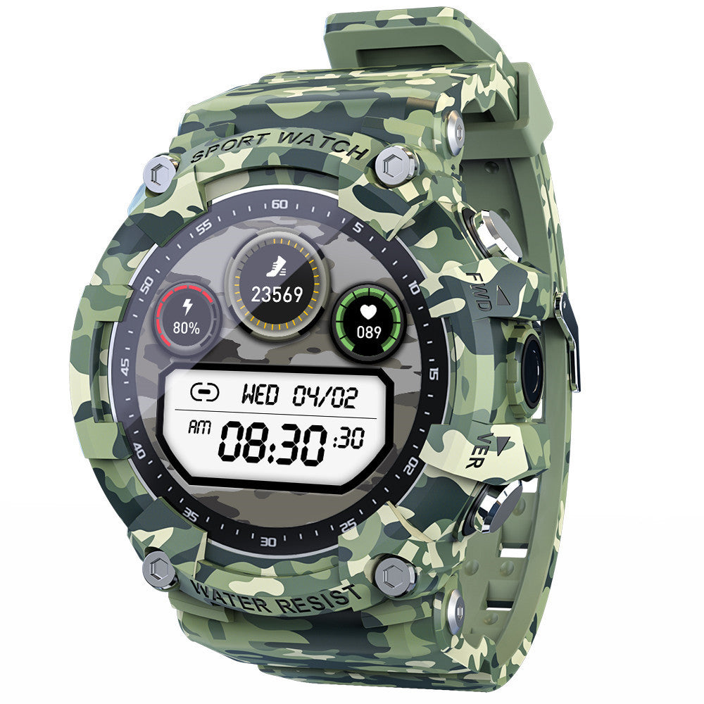 Outdoor Sports Smart Watch Hd Screen Pedometer Heart Rate Monitoring