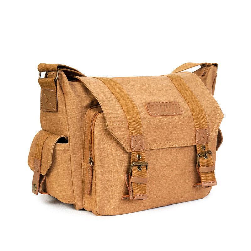 Outdoor Canvas Leisure One-Shoulder Camera Bag