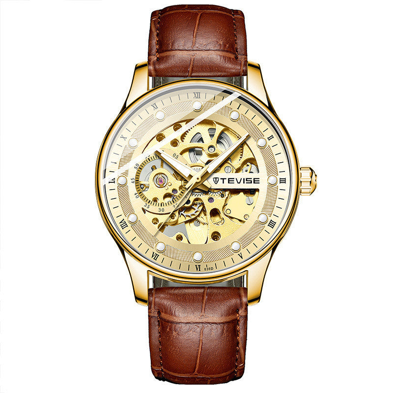 Hot Hollow Fashionable Waterproof Mechanical Watch