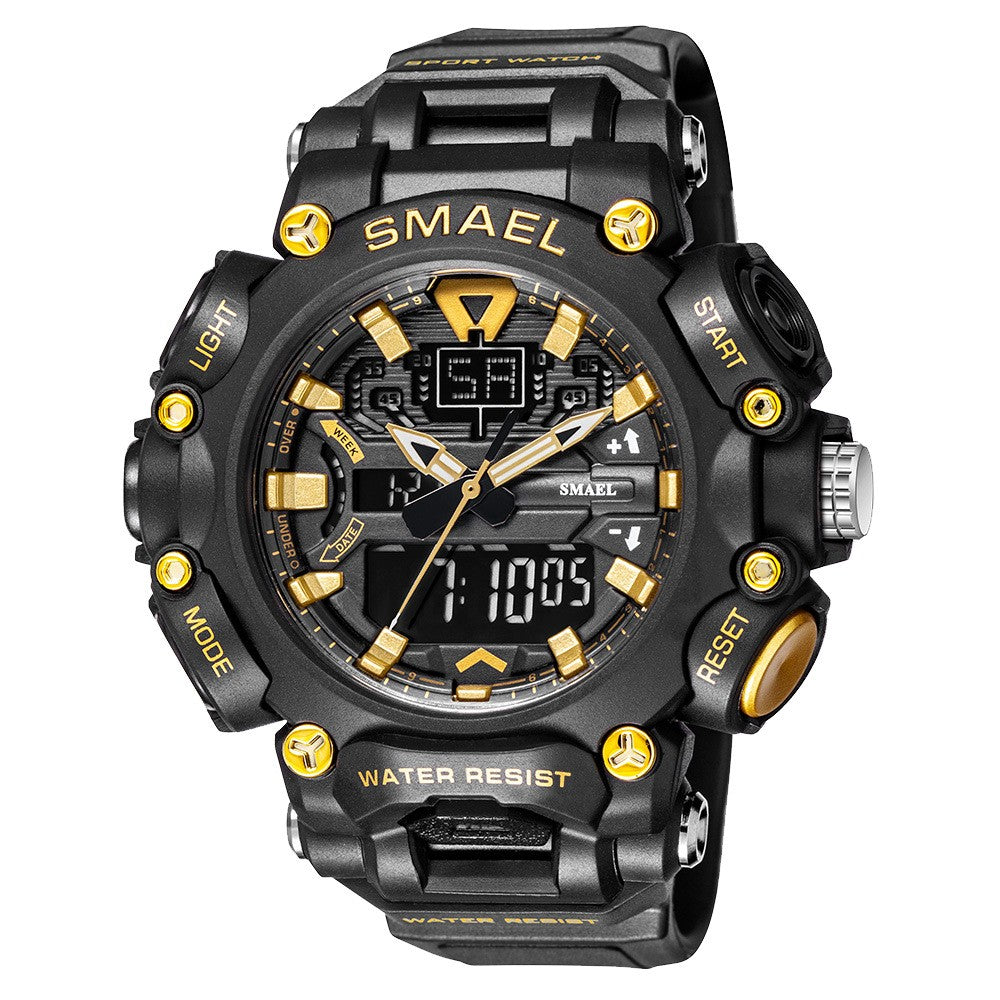 Men's Outdoor Sports Waterproof Electronic Watch