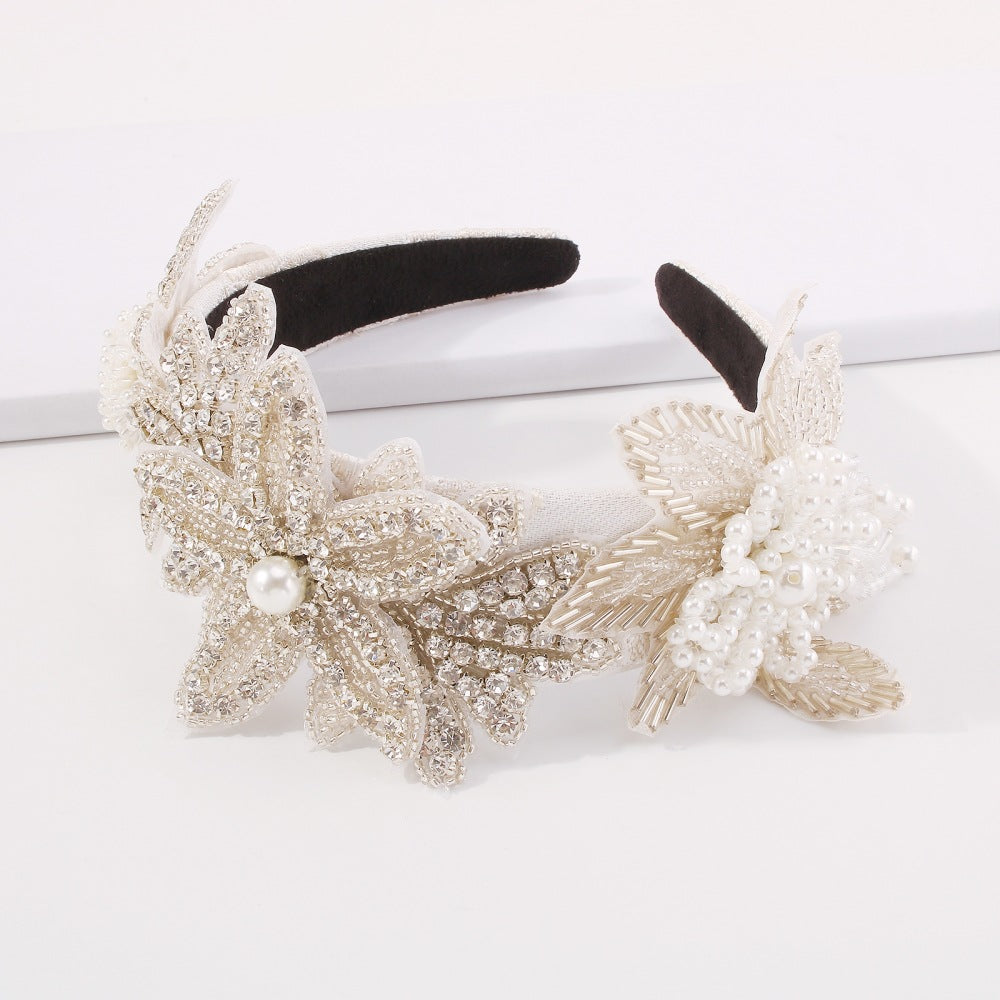 Exaggerated Temperament Hair Accessories Vintage Crystal