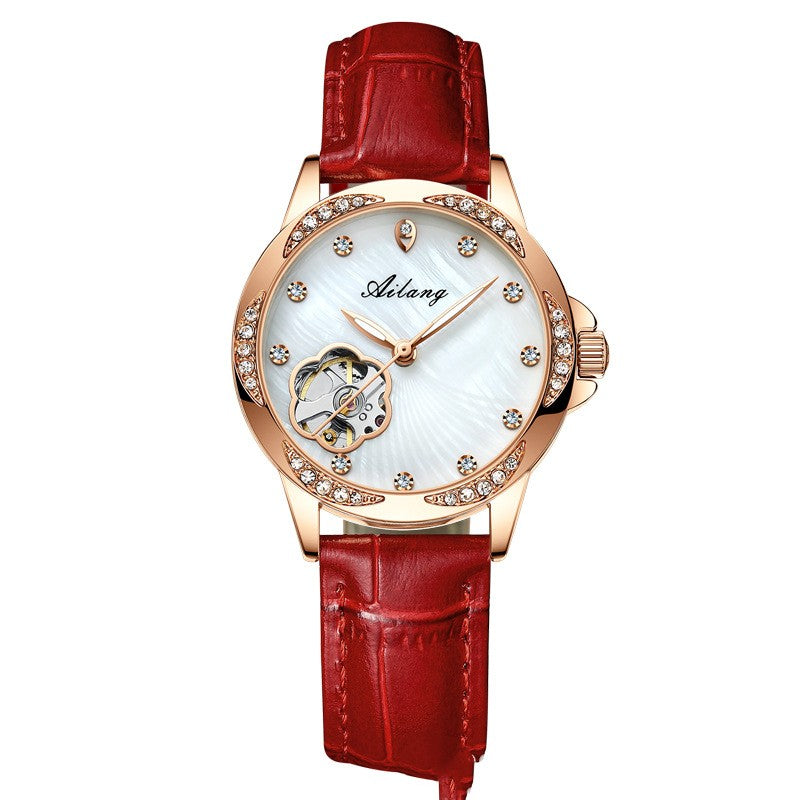 Automatic Mechanical Watch Fashion  Lady