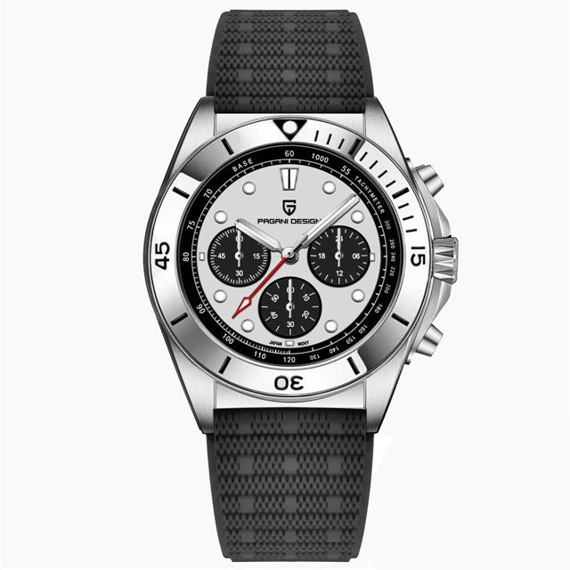 Men's Quartz Chronograph Watch Stainless Steel