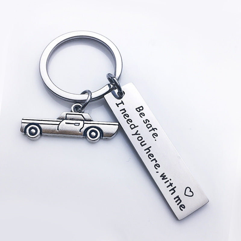 Stainless Steel Keychain Drive Safe