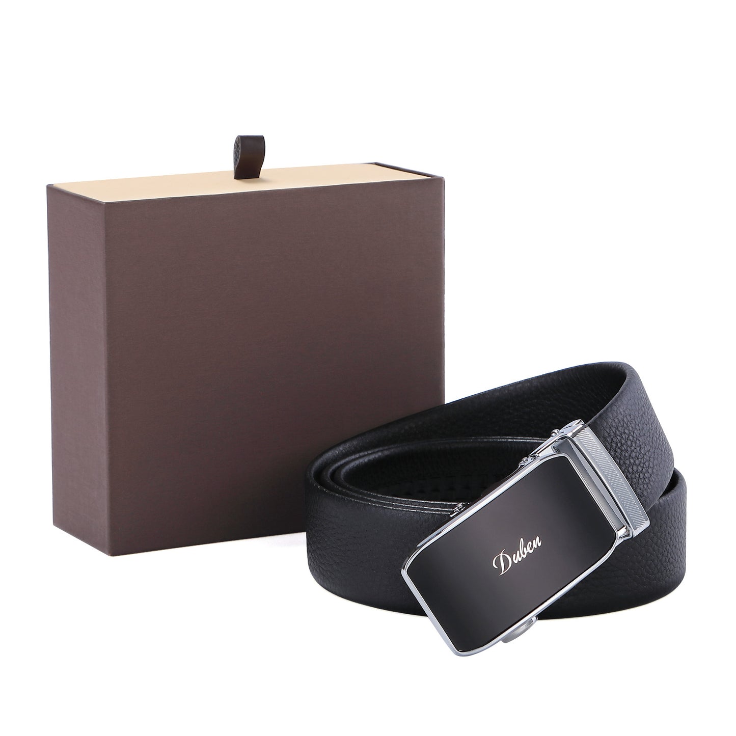 Fashion Automatic Buckle Leather Men's Belt