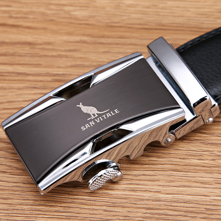 Leather Automatic Buckle Fashion Classic Cowhide Belt