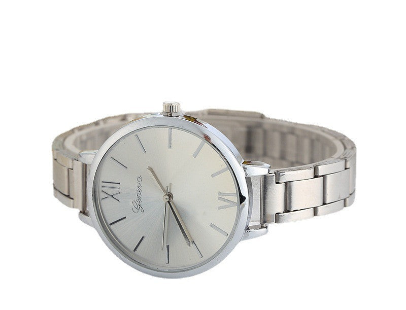 Round Dial Women's Quartz Watch