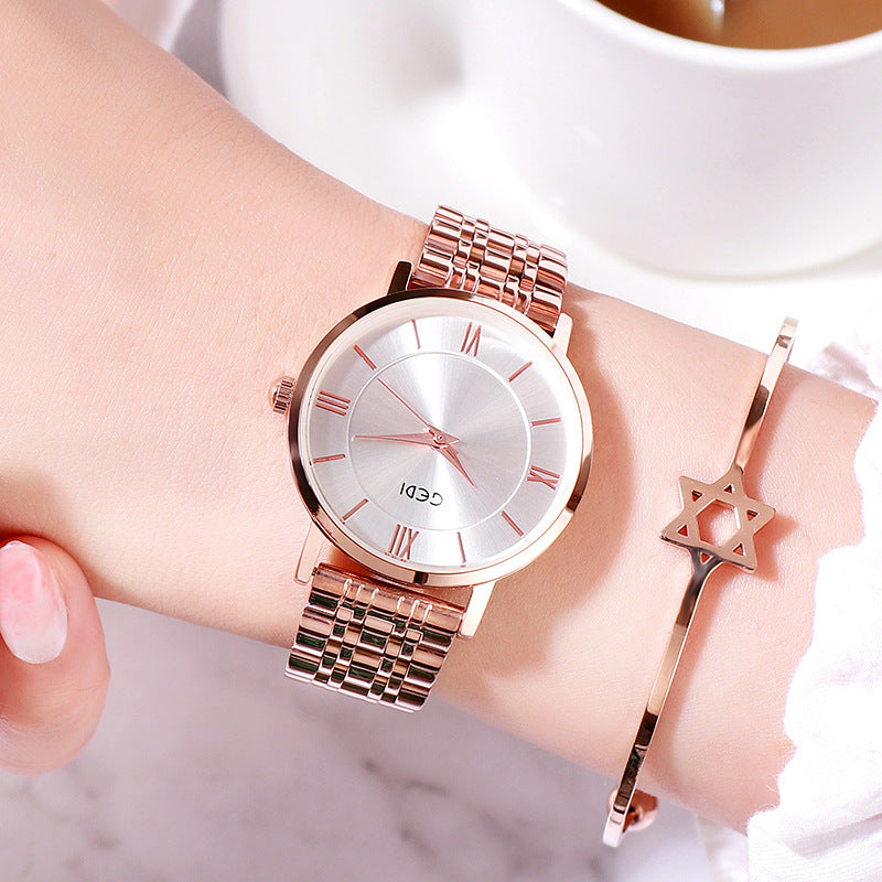 Fashionable Foreign Trade Leisure Waterproof Watch