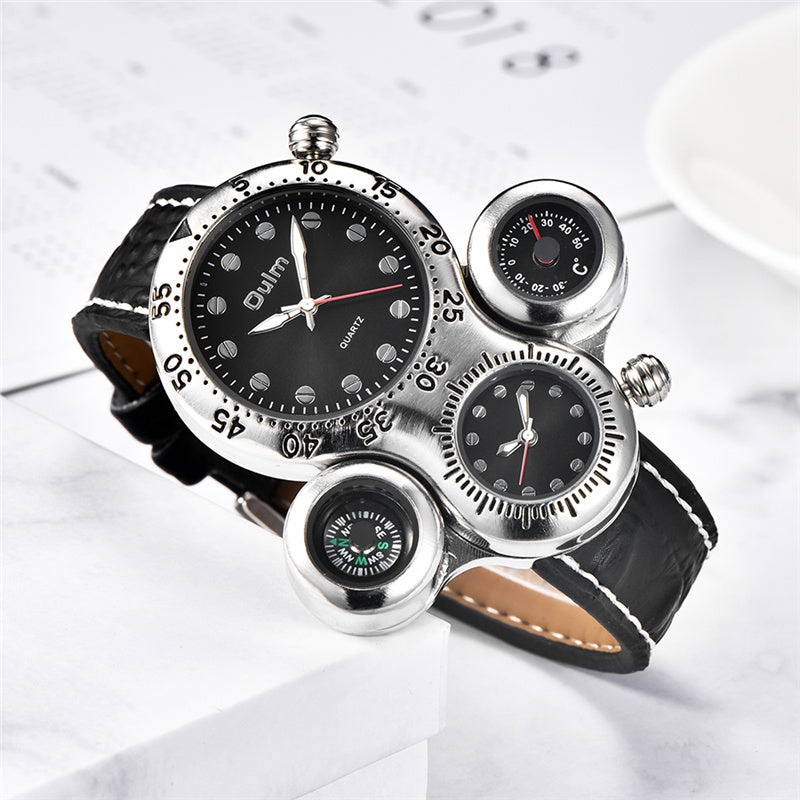 Dual Movement Outdoor Strap Quartz Watch