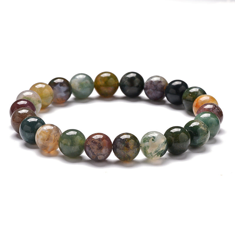 Seven-Color Gem Couple Bracelet Agate Bracelet