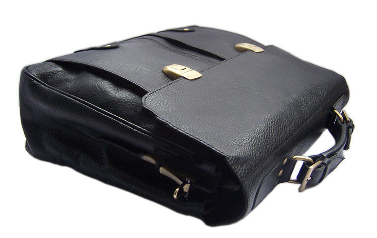 Business Men's Top Layer Cowhide Briefcase