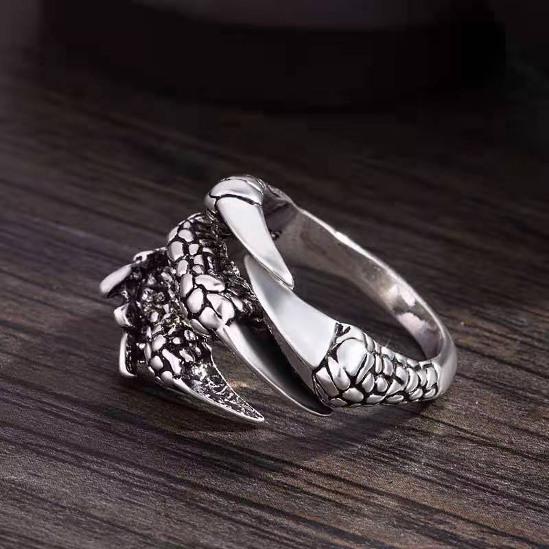 Men's Metal Retro Claw Ring