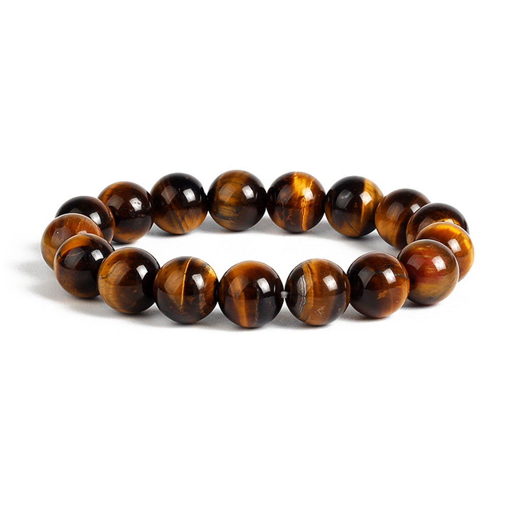 Natural Stone Bracelet Fashion Tiger Eyes Men Minimalist Beaded