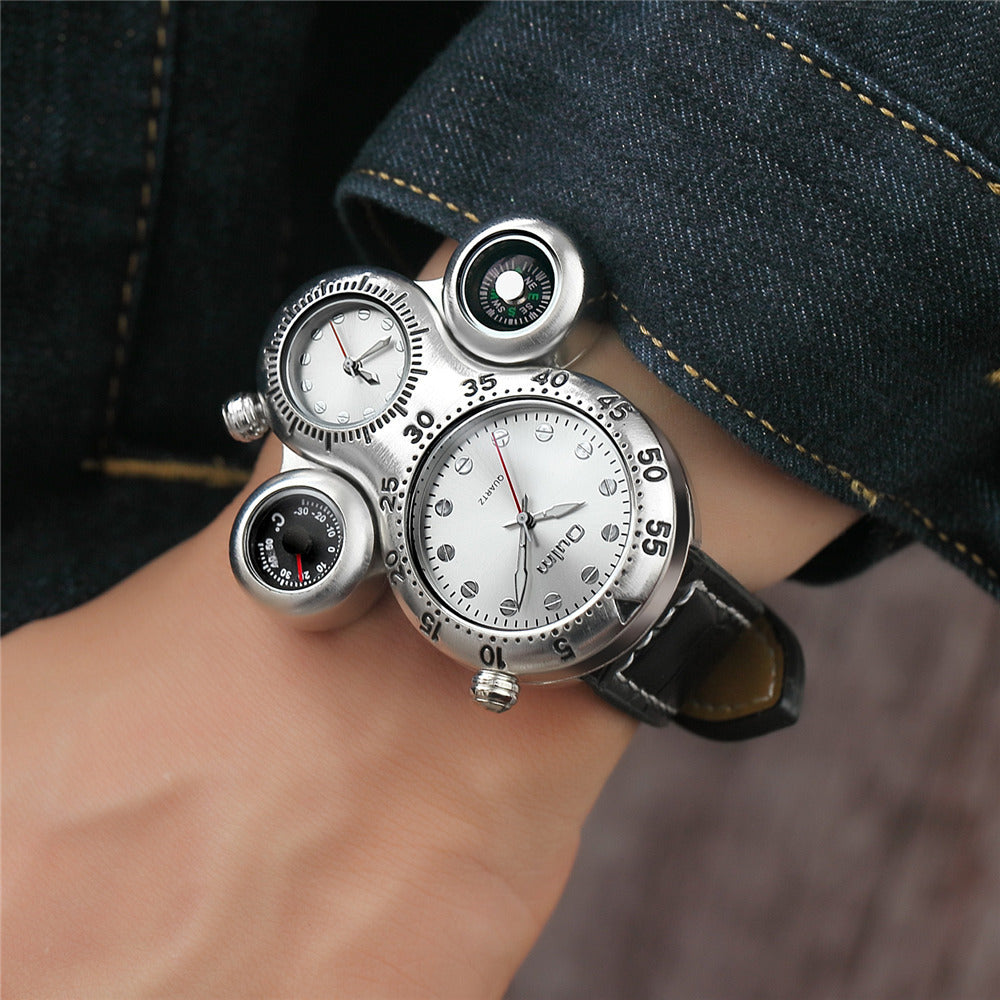 Dual Movement Outdoor Strap Quartz Watch