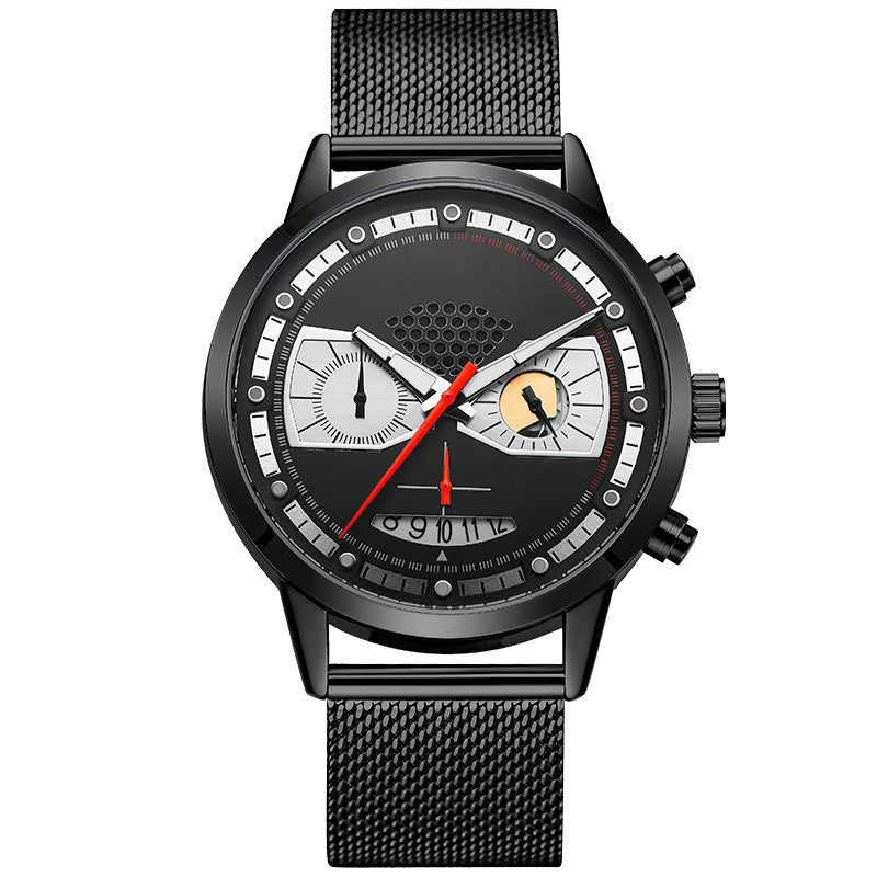 Men's Fashion Trend Multifunctional Sports Waterproof Quartz Watch